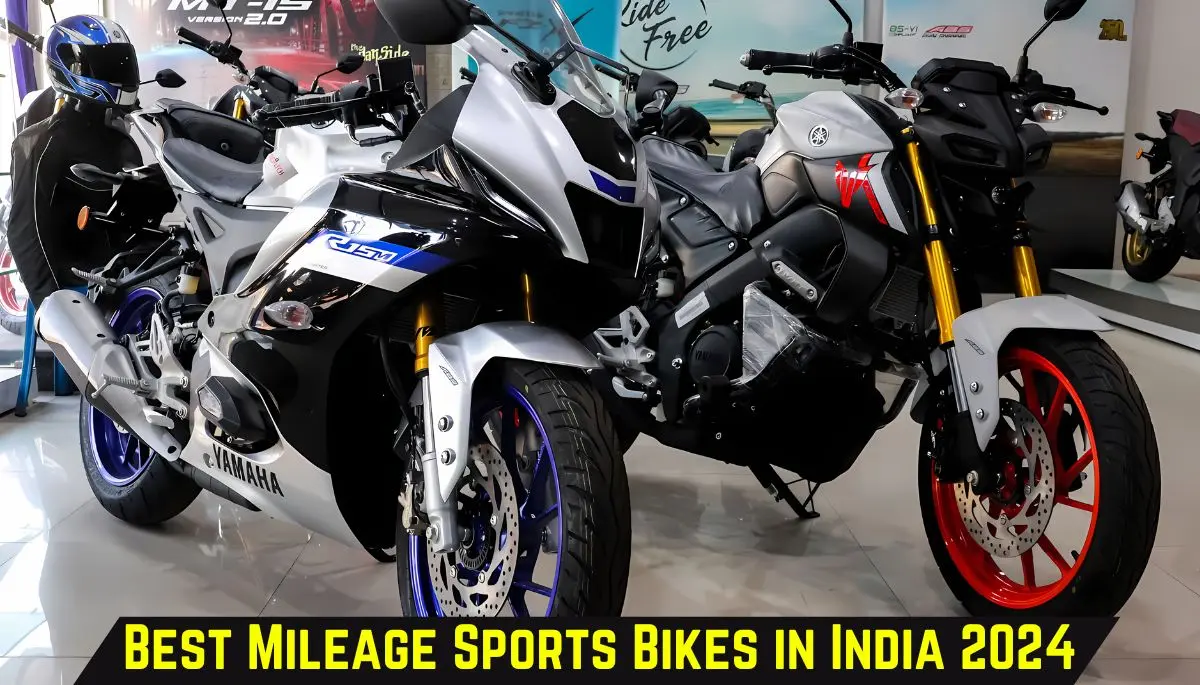 Best Mileage Sports Bikes in India - 2024